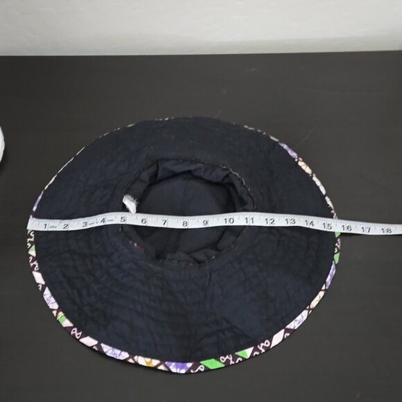 Queen Alaffia Colorful Patterned Wide-Brim Hat - Picture 11 of 11